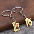 Forever Love You Matching Keychain Pair In Three Colors view 6