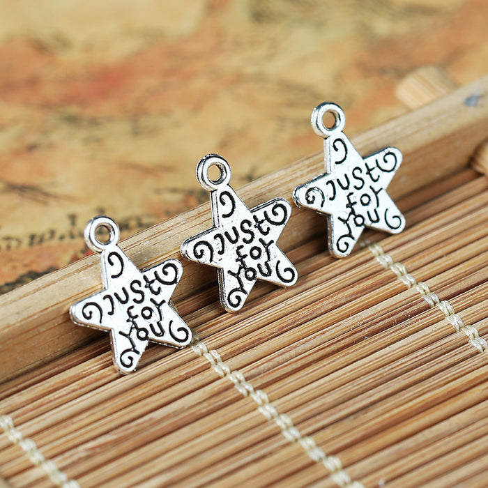 Alloy Pendant Charm 14x12mm for DIY Jewelry