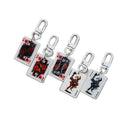 Playing Card and Joker White Clip Charms in Five Designs view 5