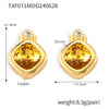 Yellow Earrings