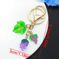 Strawberry, Cherry, Orange, Apple and Grape Keychains, 9 Styles view 5