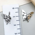 Antique Silver Butterfly Metal Charms with 21 Listed Options view 9