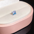 Single Colorful Crystal Star Stud Earrings in Three Colors view 8