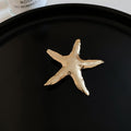 Textured Star Brooches and Multi Layer Star Necklace view 6