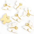 Colorful Enamel Butterfly Charms in Gold and Silver Tones view 6