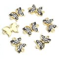 Colorful Patterned Butterfly Two Loop Connectors in 20 Styles view 12