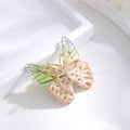 Gold Tone Silver Tone Butterfly Crystal Three Designs Metal Brooch Pin view 3