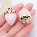 Iridescent Strawberry Glossy Charms with 33 Listed Options view 11