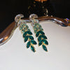 Green Ombre Leaves