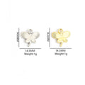 Crystal-Accented Gold Silver Dragonfly Alloy Charms in 2 Styles view 3