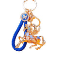 Moonstone Pegasus Keychains with Six Color Tassel Options view 5