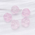Ten-Color Translucent Camellia Rose Glass Bead Collection view 6
