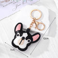 Leather French Bulldog And Lips Keychains 3 Styles view 4