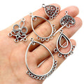 Antique Silver Filigree Multi Loop Earring Connectors view 5