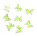 Crystal Enamel Butterfly Charms in Seven Colors and Two Tones view 8