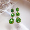 Emerald Triple Ovals