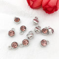 Metallic Birthstone Metal Charms with 26 Listed Options view 9