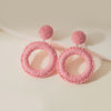 Pink Round Rings