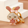 Plain Pink-Bow-Rabbit