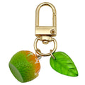Citrus Fruit Charm Keychains in 8 Pictured Variations for Bags and Keys view 11