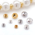 Gold-Tone Spacer Bead Metal Beads with 9 Listed Options view 1