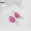 Five Fruit Drink Cup Colorful Novelty Long Hook Earrings view 4
