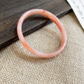Round Jade Like Solid Bangle Bracelets Nineteen Color Styles view 9