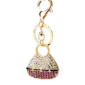 Jeweled Handbag Keychains in Twenty Top Handle, Heart and Jelly Styles view 5