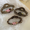 Leopard Acrylic Dog Charm Hair Claw Clips 2 Styles view 3