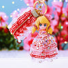 Red Plaid-Dress-Doll