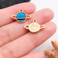 Gold-Tone Moon and Leaf Metal Charms with 28 Listed Options view 10
