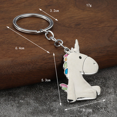 Unicorn PVC Keychain Party Favor Gift for Kids