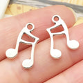 Music Antique Silver Guitar Metal Charms with 18 Listed Options view 9