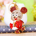 Swimming Ring Mouse Keychains in Five Colors plus Assorted Color Option view 1