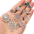 Filigree Double Loop Connectors Jewelry Making Components view 3