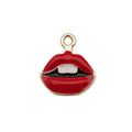 Rhinestone Enamel Zinc Alloy Fashion Theme Charm Pendant for DIY Bracelet Necklace