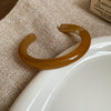 Brown Rounded Cuff