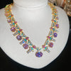 Gold Pink Necklace