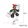 Assorted Enamel And Crystal Christmas Character Brooches view 11