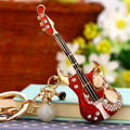 Guitar, Cherry and Auspicious Charm Keychains in Forty-One Designs view 1