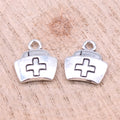 Medical Bag Cross Charms in 1 Metal Finish for Jewelry Making view 2