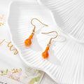 Enamel Food Dangle Earrings Gold Hooks Cake Beer Drumstick 7 Styles view 12