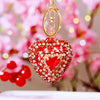 Red Plain-Gem-Heart