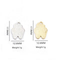 Smiling Tooth Enamel Charms in Six Designs and Two Tones view 5