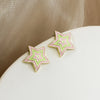 Pink Green Star