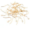 Classic Fishhook Earring Wires with Ball and Loop in Six Finishes view 7