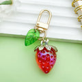 Strawberry Charm Keychains in 21 Pictured Variations for Bags and Keys view 3