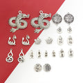 Red Dragon Metal Charms with 6 Listed Options for Jewelry Making view 1