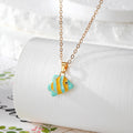 Gold Tone Enamel Ocean Animal Pendant Necklaces Six Styles view 8