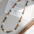Assorted Beaded Pearl Stone Necklaces Thirteen Styles view 11